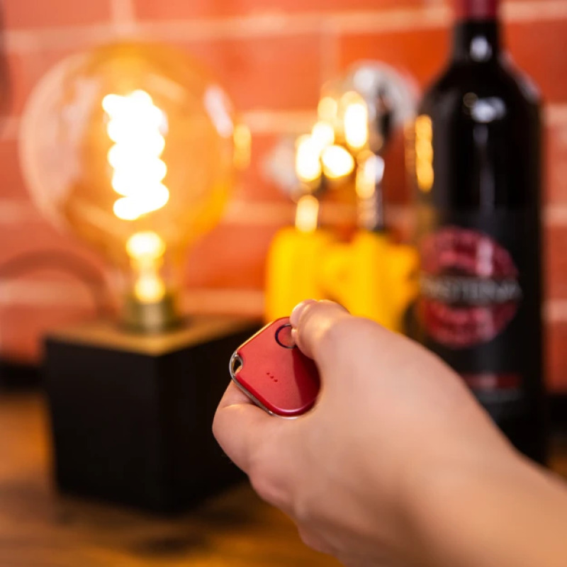 Botón Bluetooth Inalámbrico color Rojo programe escenas de Shelly y ejecútelas con uno o varios clic image 4