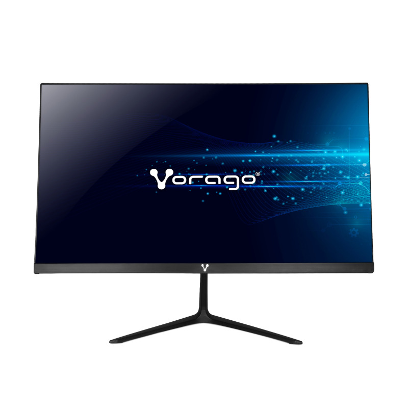 MONITOR VORAGO LED-W21-300-V4 21.5" WIDE FRAMELESS NEGRO VGA HDMI image 3