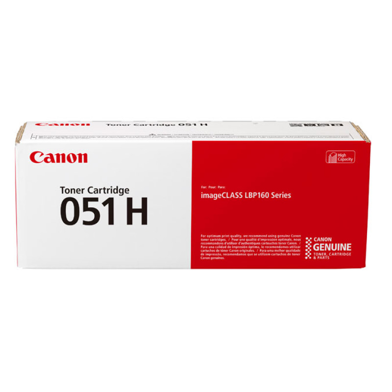 TONER CANON 051H ALTO RENDIMIENTO 4000 PAG NEGRO P/LB162DW