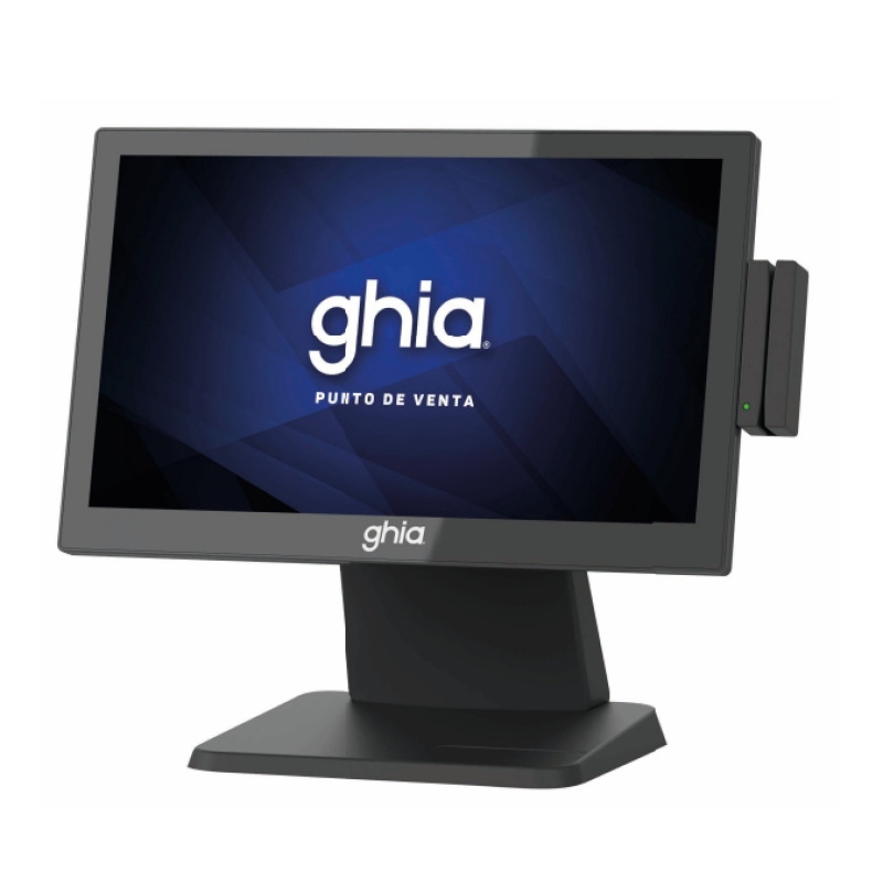 TERMINAL POS PUNTO DE VENTA GHIA 15 PULG TOUCHSCREEN/J4125/128GB ALMACENAMIENTO/4GB RAM DDR4/WINDOWS 11