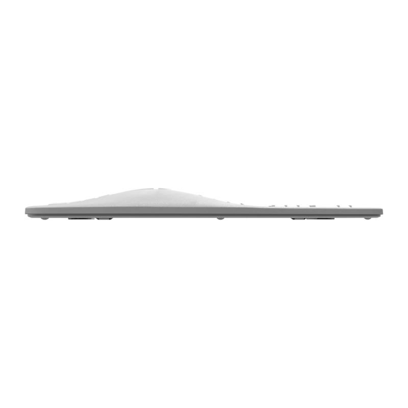 KIT ACTECK CREATOR VIRTUOS FITT MK770 / TECLADO Y MOUSE VERTICAL / INALAMBRICO / USB / MULTIMEDIA / 118 TECLAS / ESPAÑOL / RECARGABLE / 2400 DPI AJUSTABLE/ OPTICO / BLANCO / AC-936255 image 5