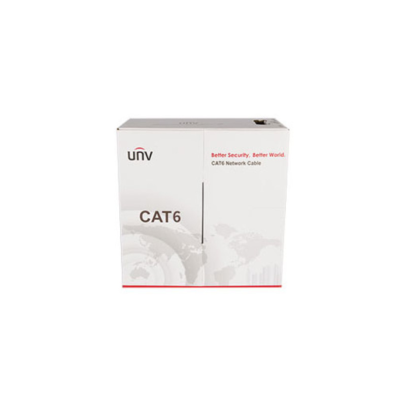 Uniarch CAB-LC3100A-IN cable de red Gris 305 m Cat6 U/UTP (UTP)