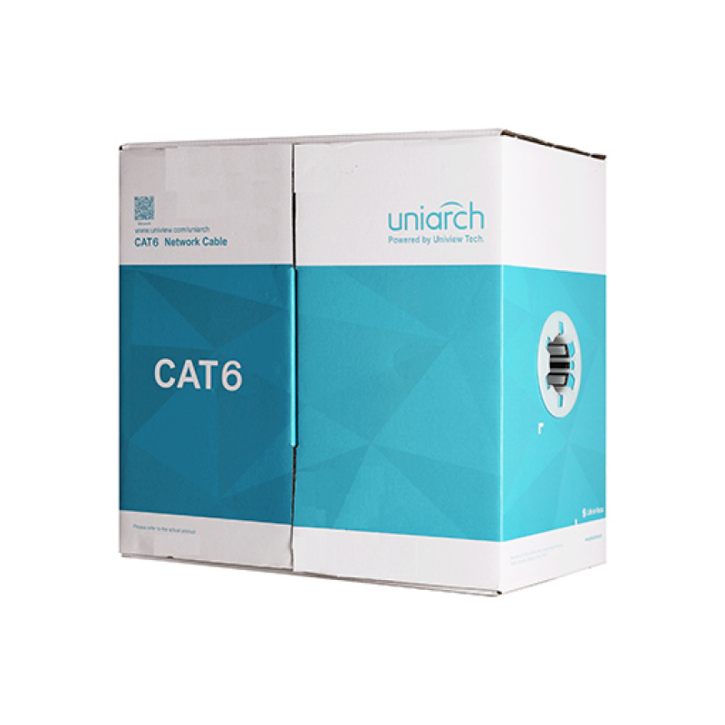 Uniarch CAB-6-CCA cable de red Gris 100 m Cat6 U/UTP (UTP)