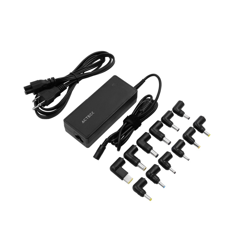 CARGADOR UNIVERSAL ACTECK ENERGON ROAM CU494 / PARA LAPTOP / SALIDA 90 W / ADAPTADOR / 12 CONECTORES / AC-937191 image 3