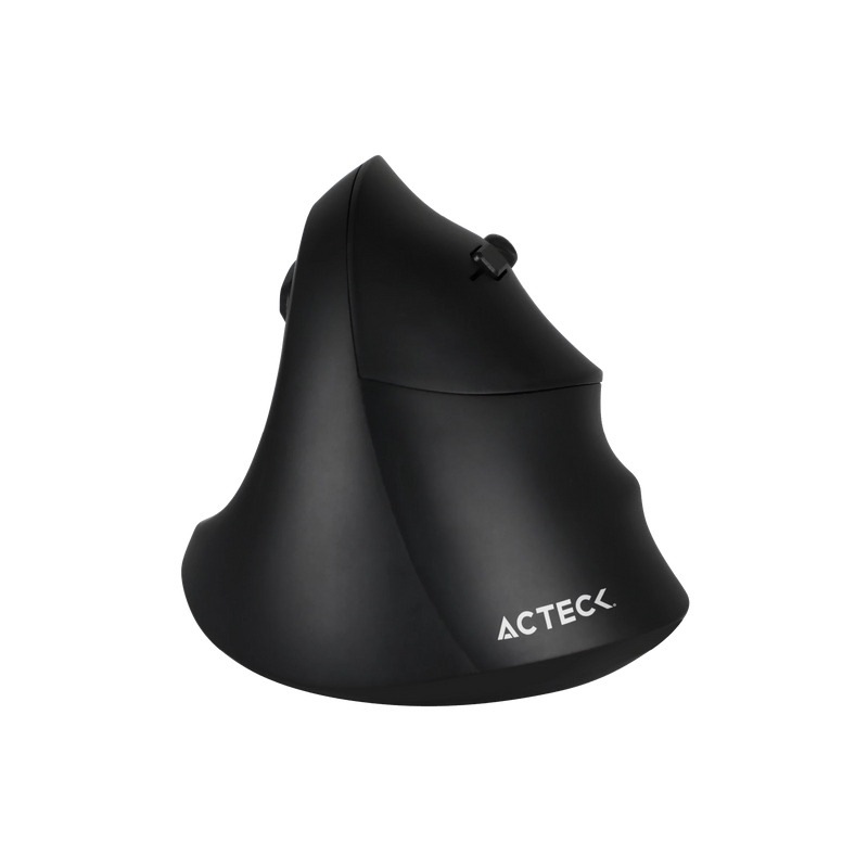 MOUSE ACTECK VIRTUOS FITT MI520 / ERGONOMICO / VERTICAL / INALAMBRICO / DUAL BLUETOOTH ADAPTADOR USB / 2400 DPI / RECARGABLE / NEGRO / AC-936224 image 3