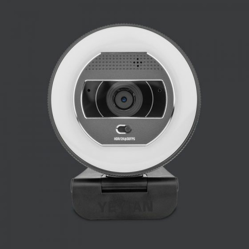 CAMARA WEB YEYIAN (YPW-QHDAF-M1) FLEXCAM 2560X1440,30FPS,HDR,LUZ,MICROFONO,USB,P/STREAMING,C/CONTROL image 3
