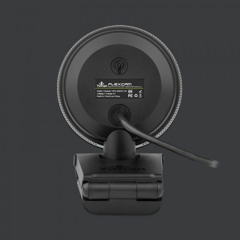 CAMARA WEB YEYIAN (YPW-QHDAF-M1) FLEXCAM 2560X1440,30FPS,HDR,LUZ,MICROFONO,USB,P/STREAMING,C/CONTROL image 5