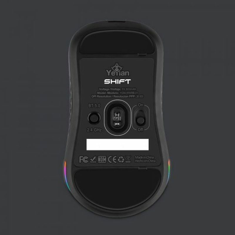 Yeyian YGM-WWRB-01 ratón Diestro Bluetooth Óptico 26000 DPI image 3