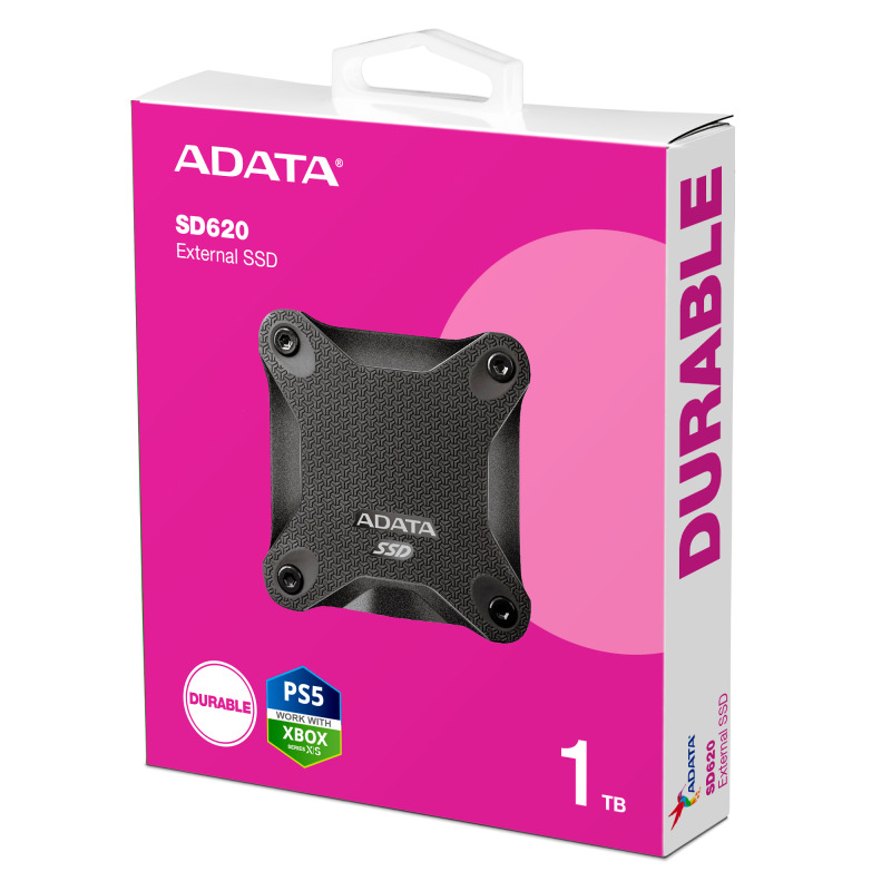 ESTADO SOLIDO EXTERNO ADATA, SD620-1TBGB USB 3.2 GEN 2, 520/460 MBS(LECTURA/ESCRITURA) NEGRO image 7