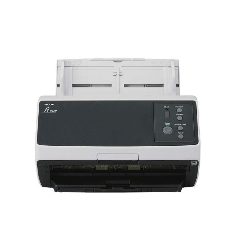 Ricoh FI-8150 ADF + Escáner de alimentación manual 600 x 600 DPI A4 Negro, Gris