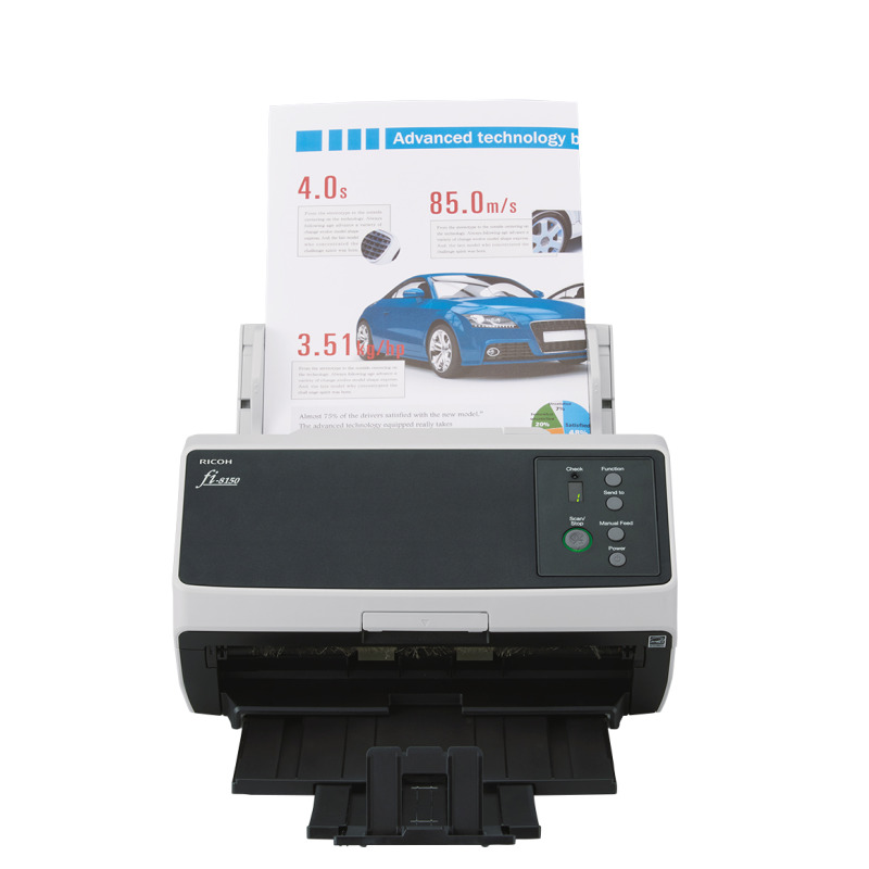 Ricoh FI-8150 ADF + Escáner de alimentación manual 600 x 600 DPI A4 Negro, Gris image 4