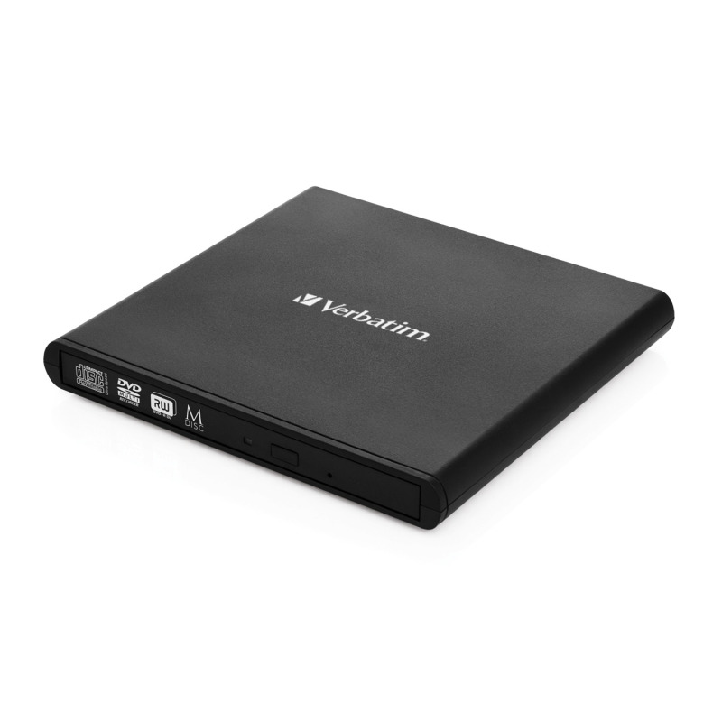 UNIDAD DVD-RW EXTERNO VERBATIM SLIMLINE CD/DVD