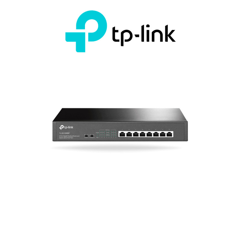 Switch Gigabit PoE no administrable de 8 puertos 10/100/1000 Mbps para escritorio