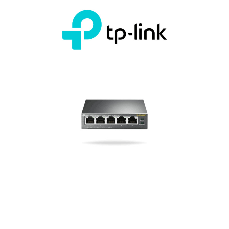 Switch PoE no Administrable de escritorio / 5 puertos 10/100 Mbps / 4 puertos PoE af/at / Presupuesto 67 W / Modo Extensor hasta 250 m / Calidad video prioritaria image 5