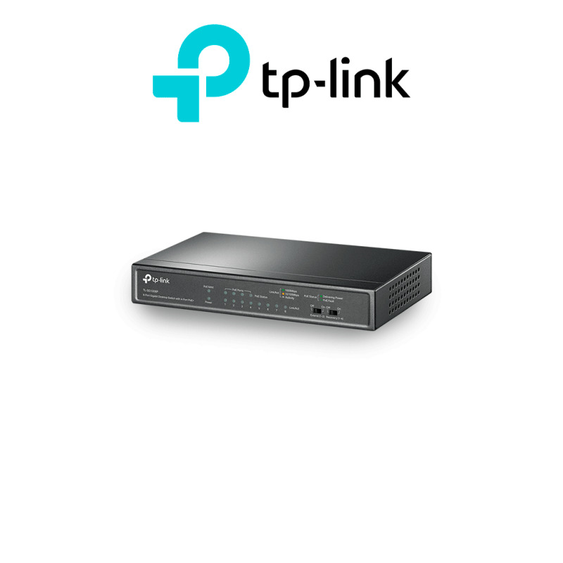 Switch Gigabit PoE no administrable de 8 puertos 10/100/1000 Mbps solo 4 puertos PoE para escritorio image 5