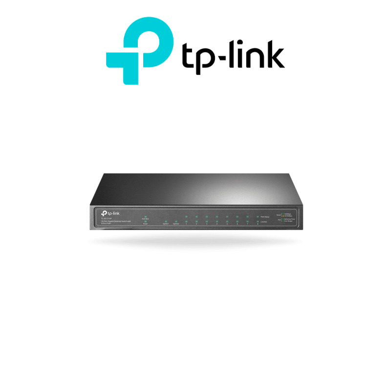 Switch de escritorio PoE no Administrable 8 puertos 10/100/1000 Mbps  1 puertos 10/100/1000 Mbps Uplink  1 puerto SFP 63W