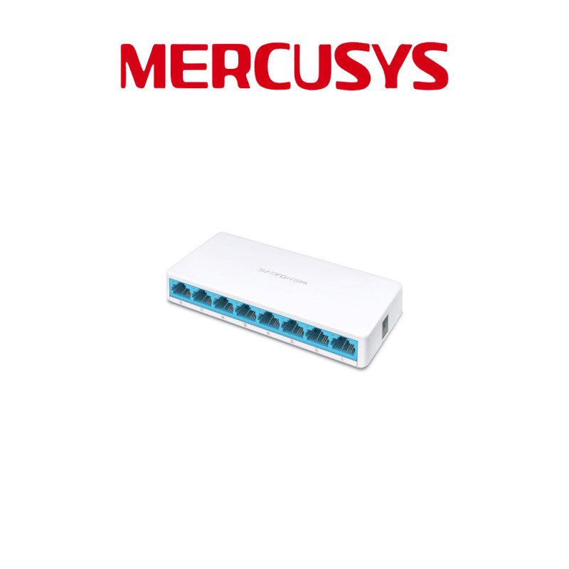 Switch NO Administrable / Para escritorio / 8 puertos 10/100 Mbps / Diseño Compacto / Plug and Play image 4