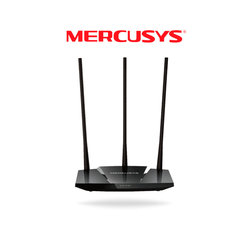 Router N de alta potencia 300 Mbps / 1 Puerto WAN 10/100 / 3 Puertos LAN 10/100 / Chip PA potencia transmisión 2x / 3 Antenas de 7 dBi