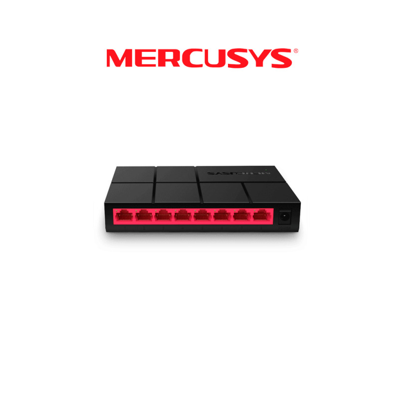 Switch NO Administrable / Para escritorio / Carcasa de Plástico / 8 puertos 10/100/1000 Mbps / Diseño Compacto / Plug and Play image 4