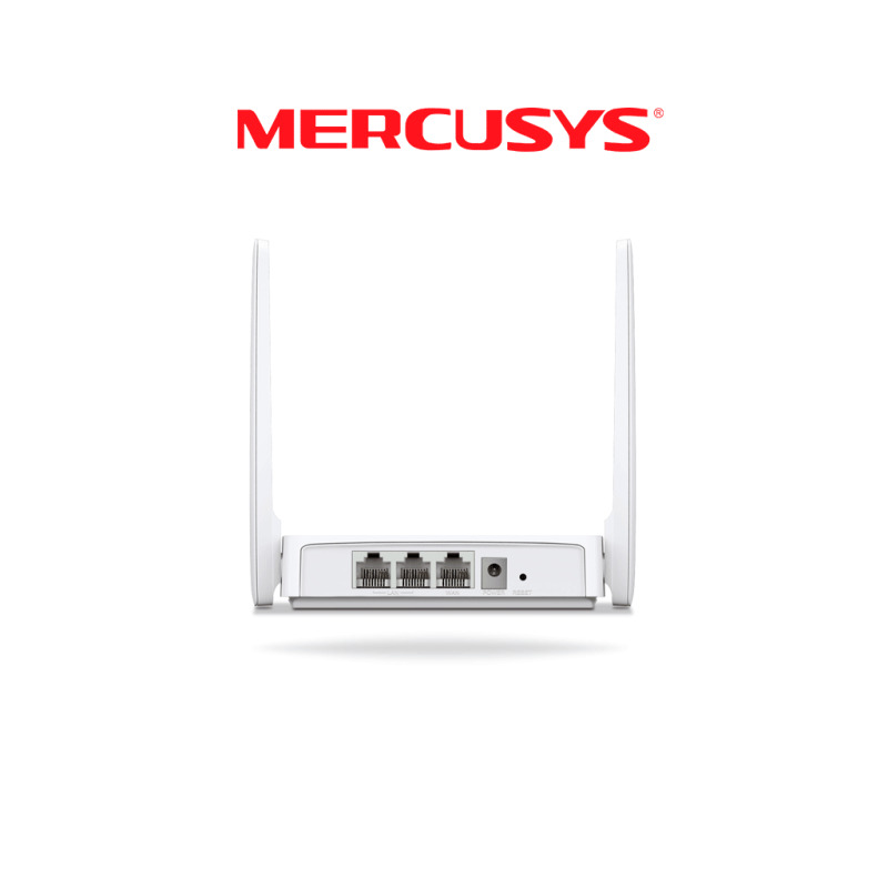 Router Inalámbrico N /  24 GHz de 300 Mbps / 1 Puerto WAN 10/100 Mbps  / 2 Puertos LAN 10/100 Mbps / 2 antenas de 5 dBi / Compatible con IPV6 e IPTV