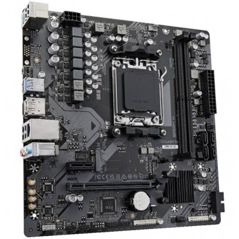 TARJETA MADRE GIGABYTE B650M H / SOCKET AM5 / DDR5 / HDMI / DP / MICRO ATX / GAMA MEDIA image 2