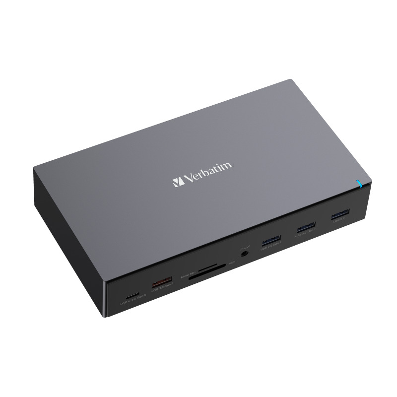 Docking Station Verbatim estacion de acoplamiento USB-C Pro 17 en 1 image 2