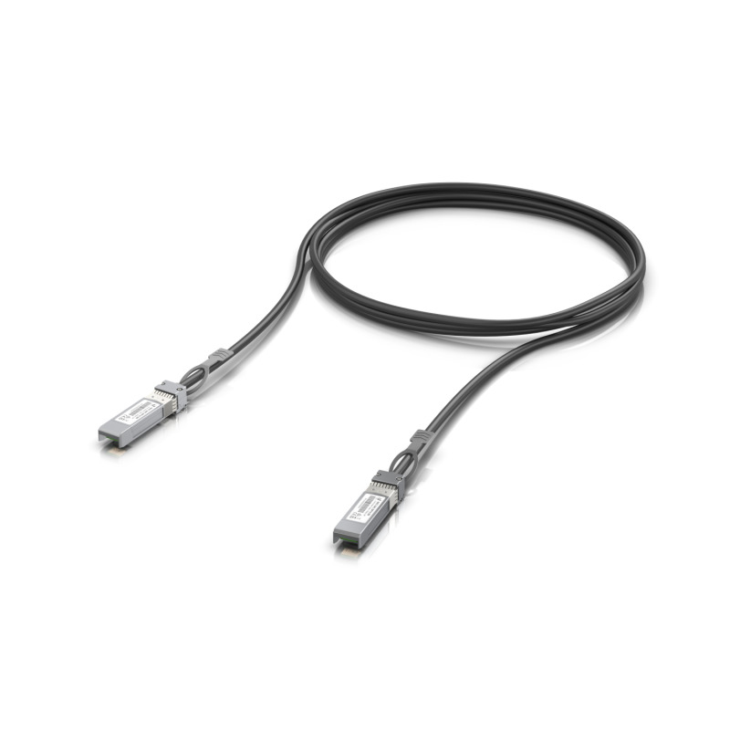 Cable de conexión directa DAC de 3 metros SFP 1/10Gbps ideal para switches UniFi