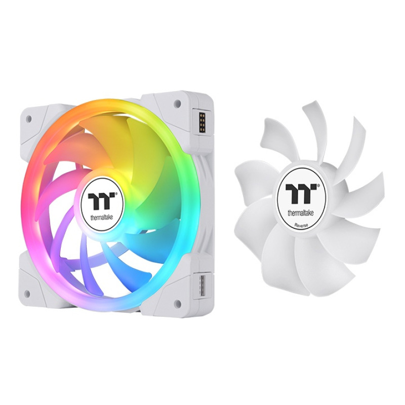 Thermaltake SWAFAN EX12 ARGB Gabinete de la computadora Enfriador de aire 12 cm Blanco 3 pieza(s) image 6