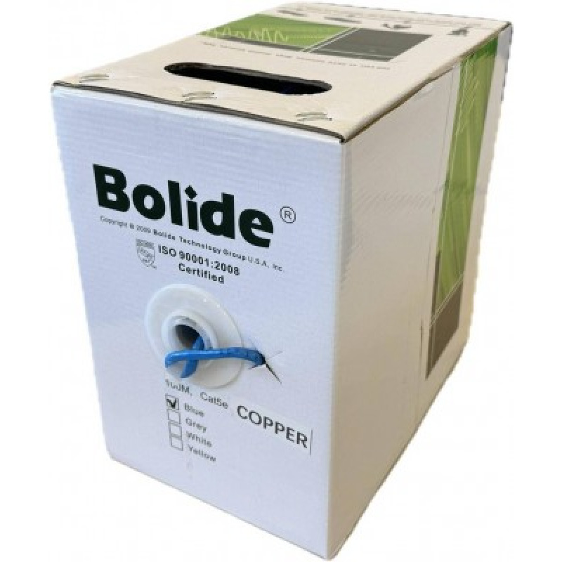 Bolide BP0033/CAT5E cable de red Azul 100 m U/UTP (UTP) image 2