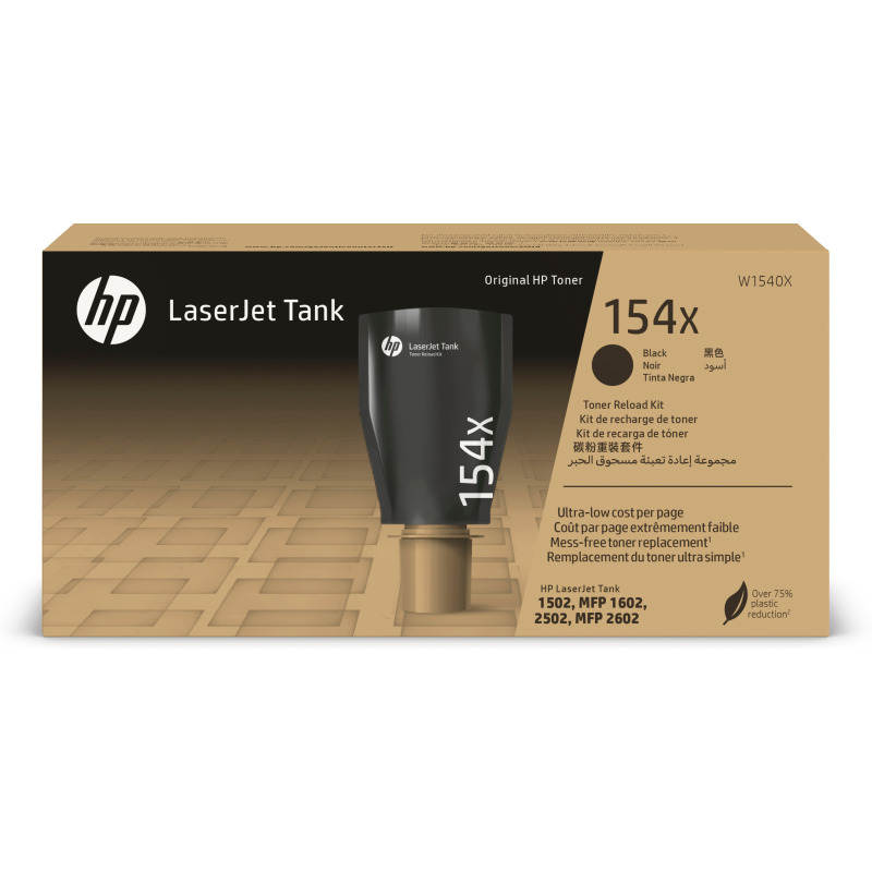 Toner HP 154X Negro LaserJet Tank MFP 2602SDW / 1602W (5 000 páginas)