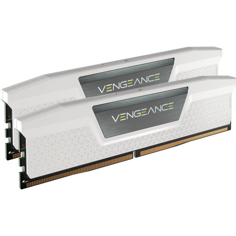 MEMORIA DIMM DDR5 CORSAIR (CMK32GX5M2B5200C40W) 32GB (2X16GB) 5200MHZ VENGEANCE BLANCO