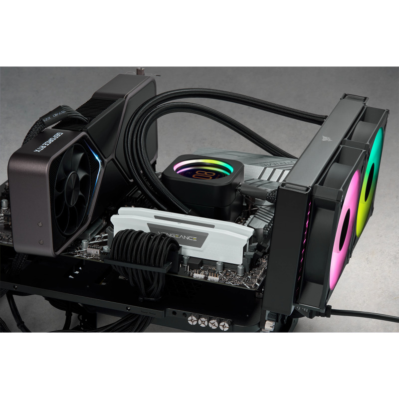 MEMORIA DIMM DDR5 CORSAIR (CMK32GX5M2B5200C40W) 32GB (2X16GB) 5200MHZ VENGEANCE BLANCO image 3