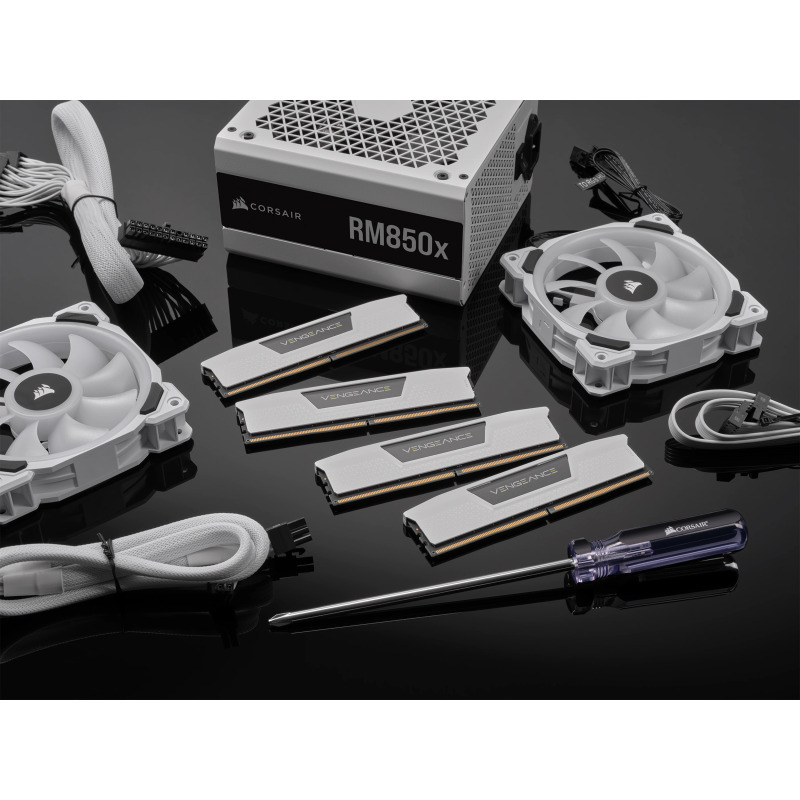MEMORIA DIMM DDR5 CORSAIR (CMK32GX5M2B5200C40W) 32GB (2X16GB) 5200MHZ VENGEANCE BLANCO image 5