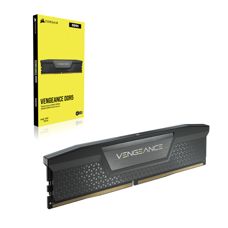 MEMORIA DIMM DDR5 CORSAIR (CMK64GX5M2B5600C40) 64GB (2X32GB) 5600MHZ VENGEANCE NEGRO image 2