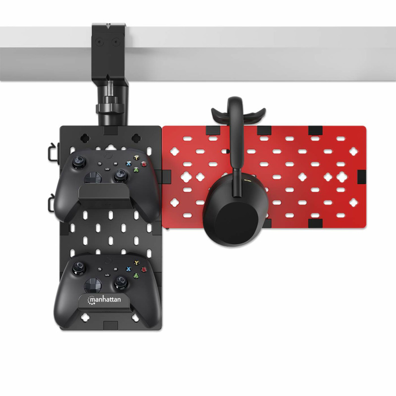 SOPORTE DE ESCRITORIO MANHATTAN, 462518 ,CON TABLERO ORGANIZADOR PERFORADO Y PORTA ACCESORIOS   image 8