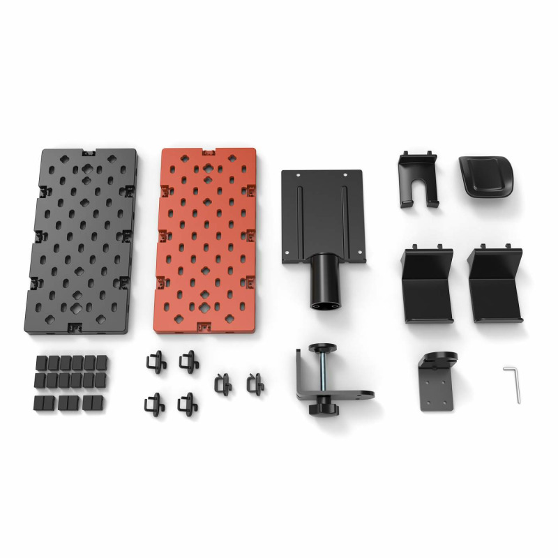 SOPORTE DE ESCRITORIO MANHATTAN, 462518 ,CON TABLERO ORGANIZADOR PERFORADO Y PORTA ACCESORIOS   image 14