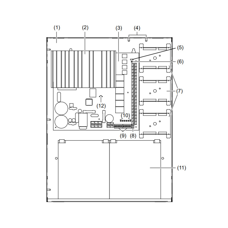 KIDDE F_BPS10A - Fuente de Alimentación 10 AMP image 2