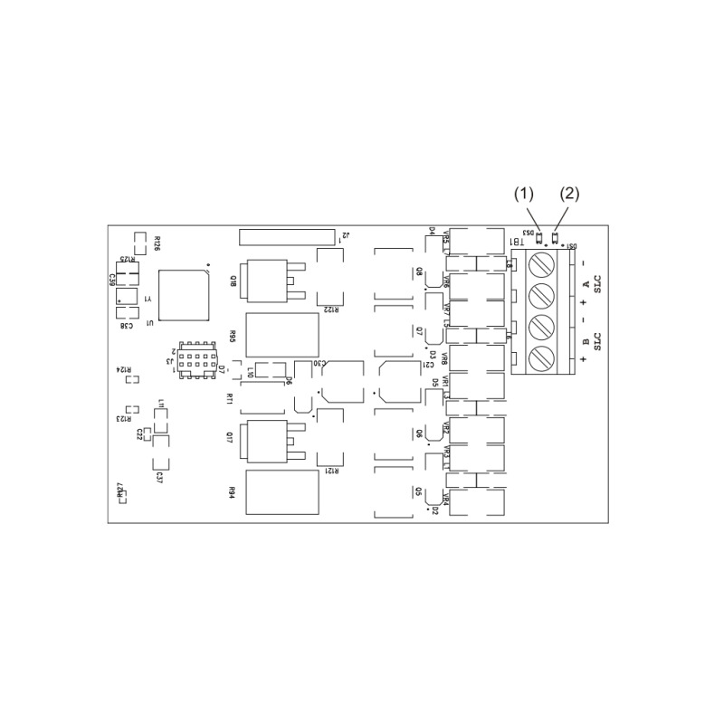 KIDDE F_FXSLC1 - Módulo de Expansión / Lazo de 250 dispositivos image 3