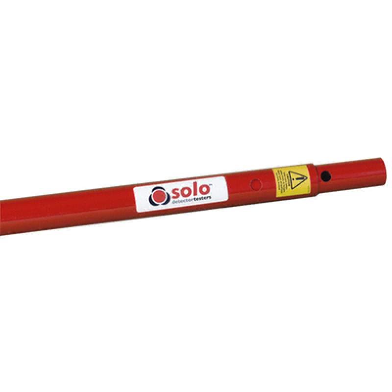 Pértiga telescópica para prueba de detectores hasta 24m 8 ft soporta extensiones SOLO101 para mayor altura