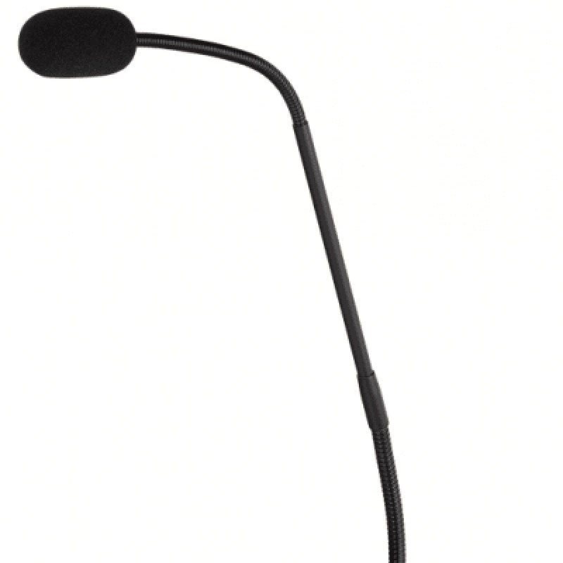 Estación de Voceo Multizona | Micrófono Cuello de Ganso | 8 Botones Programables | Dante | Para Series MTX/MRX