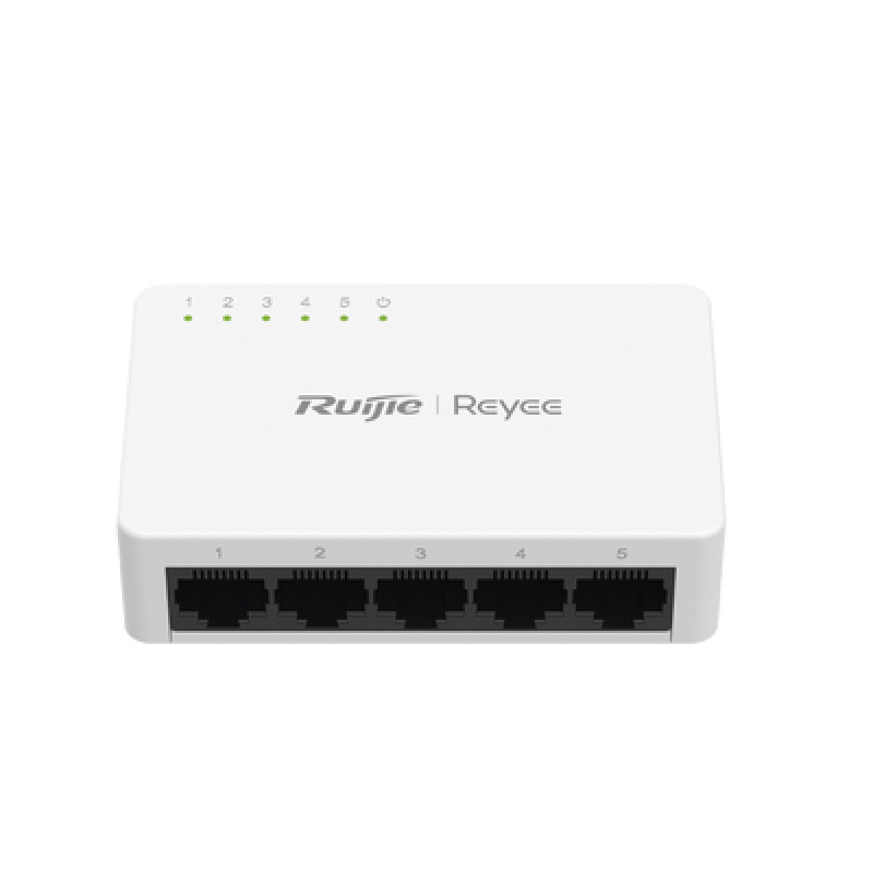 Switch no PoE no administrado con 5 puertos Gigabit