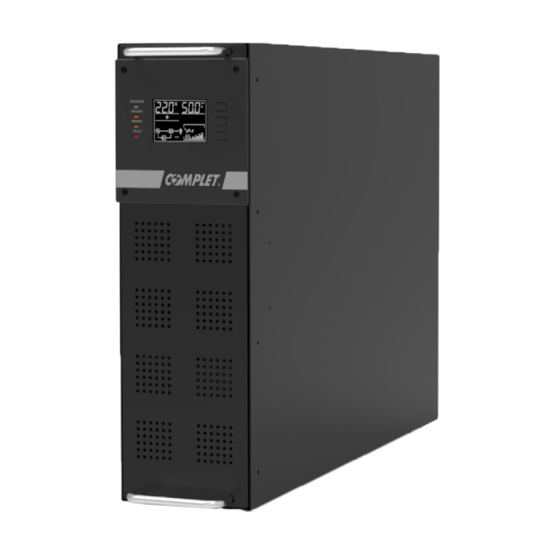 UPS 3KVA 3000VA/3000W ON LINE SENOIDAL DOBLE CONVERSION ALTA FRECUENCIA SIGNAL. GABINETE TORRE/RACK. 220V ENTRADA/SALIDA. RESPALDO 15 MINS CARGA TIPICA, 9 MINS CARGA MEDIA/3 MINS CARGA MAXIMA 2 CTOS.