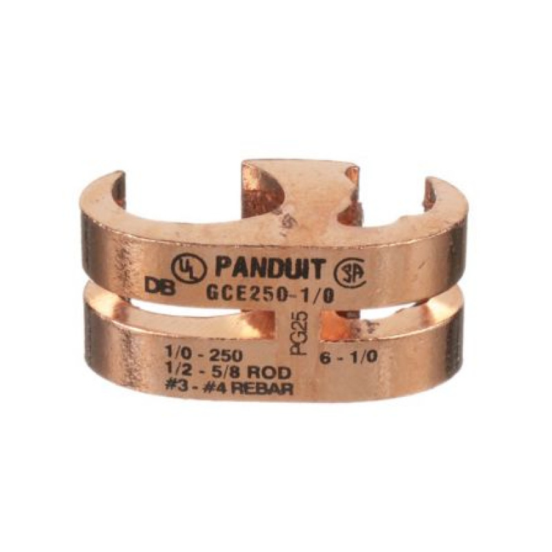 Conector de Conexión Tierra tipo E para Conductor de Cobre 6 AWG SOL  1/0 AWG STR 1650 mm2