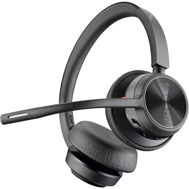 DIADEMA HP POLY 77Y99AA VOYAGER 4320 UC/ INALAMBRICA BLUETOOTH BINAURAL DONGLE USB-A ALCANCE DE 50M HASTA 24 H DE CONVERSACION CONEXION HASTA 2 DISPOSITIVOS CON SOPORTE DE CARGA image 3