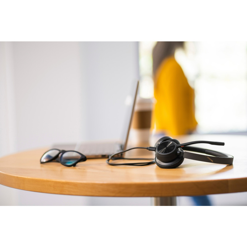 DIADEMA HP POLY 77Y99AA VOYAGER 4320 UC/ INALAMBRICA BLUETOOTH BINAURAL DONGLE USB-A ALCANCE DE 50M HASTA 24 H DE CONVERSACION CONEXION HASTA 2 DISPOSITIVOS CON SOPORTE DE CARGA image 7