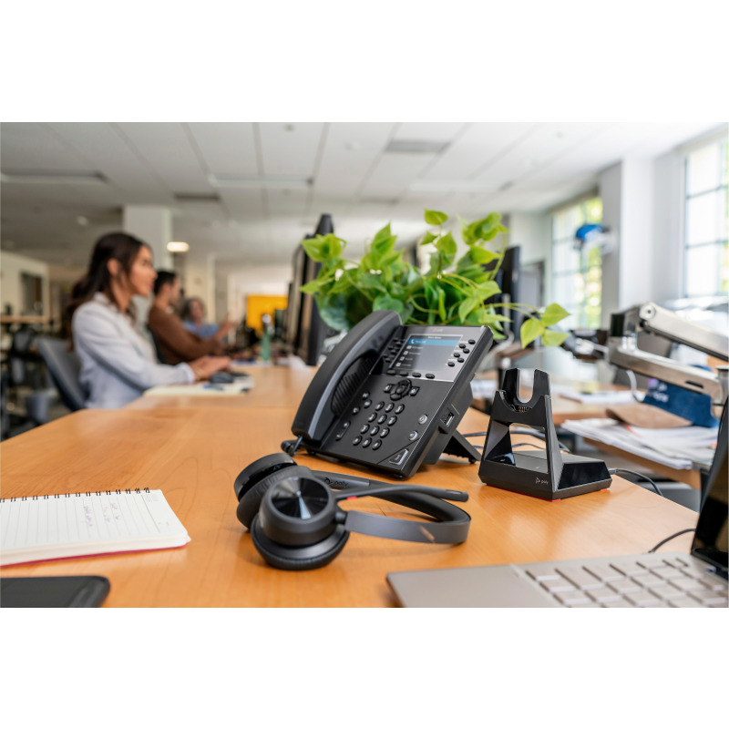 DIADEMA HP POLY 77Y99AA VOYAGER 4320 UC/ INALAMBRICA BLUETOOTH BINAURAL DONGLE USB-A ALCANCE DE 50M HASTA 24 H DE CONVERSACION CONEXION HASTA 2 DISPOSITIVOS CON SOPORTE DE CARGA image 11