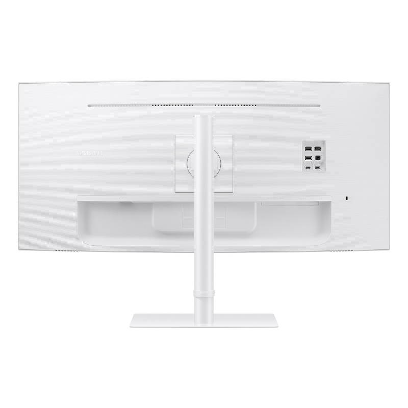 Monitor Curvo 34 Color Blanco / Aspecto 219 / Resolucion 3440 x 1440 / Frecuencia 100Hz / Entradas de Video HDMI / DisplayPort / Compatible VESA 100x100 / bocinas integradas image 4