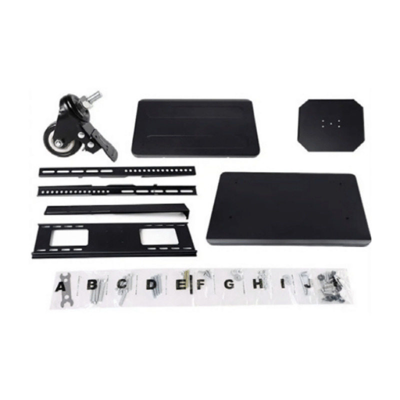 BRobotix 6006481 soporte para pantalla plana 2.54 m (100") Negro Piso image 4