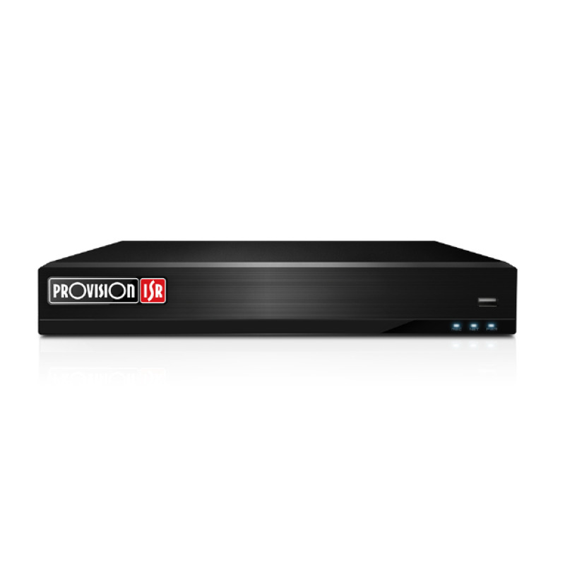 NVR / PROVISION ISR / NVR12-8200PFAN/ 8 CH / 12MP 4K / 8 POE / ANALITICOS / R. FACIAL / AI / POE/ AUDIO IN / OUT/ CHECKPOINT