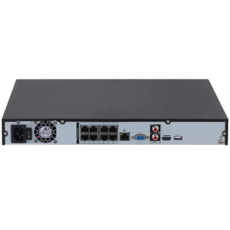 DAHUA DHI-NVR4208-8P-4KS3 NVR de 8 Megapixeles/ 4k/ 8 Canales IP/ 8 Puertos PoE/ Rendimiento de 160 Mbps/ H.265+/ 2 Bahías de Discos Duros/ Soporta Camaras WizSense/ HDMI 4k & VGA/ 4 canales SMD Plus/ E&S de Alarma/ #LoNuevo image 6